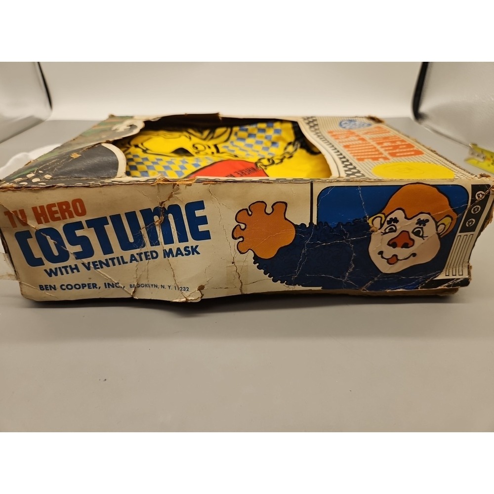 Vintage 1971 Scooby Doo 833 Ben Cooper TV Hero Costume Missing Mask Box Damage - Picture 9 of 16